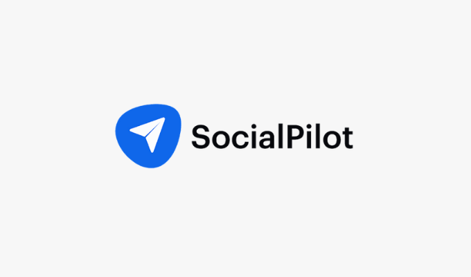 Company logo for SocialPilot, one of our best Hootsuite alternatives