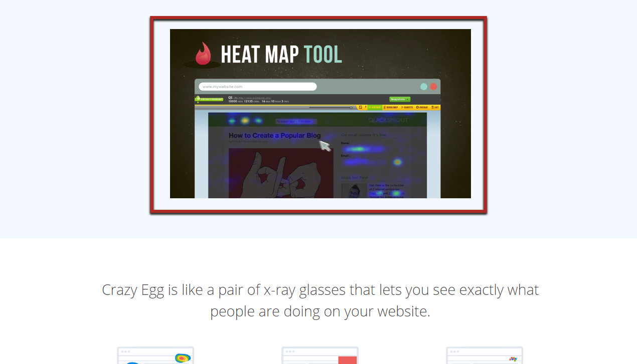 Heat map tool