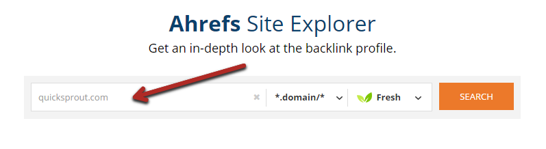 Ahrefs content marketing tool example 4